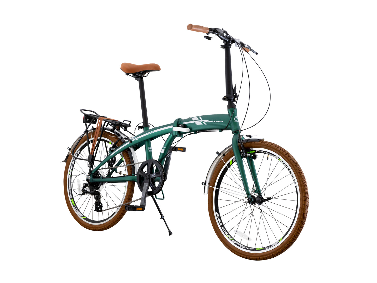 Faltrad Klapprad 24" Zoll Fahrrad Cityrad Alloy Shimano 8 Gang Foldrider