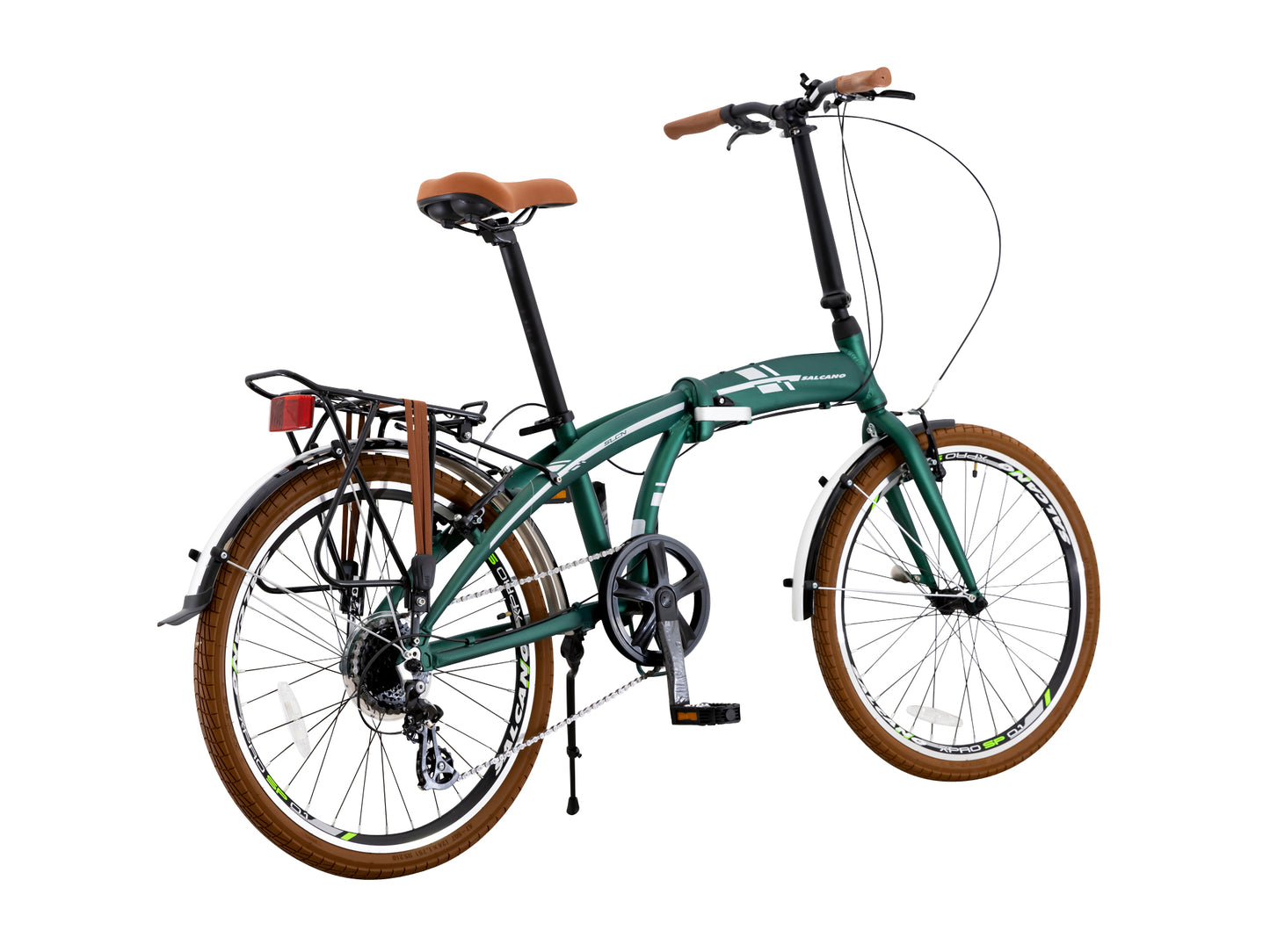 Faltrad Klapprad 24" Zoll Fahrrad Cityrad Alloy Shimano 8 Gang Foldrider