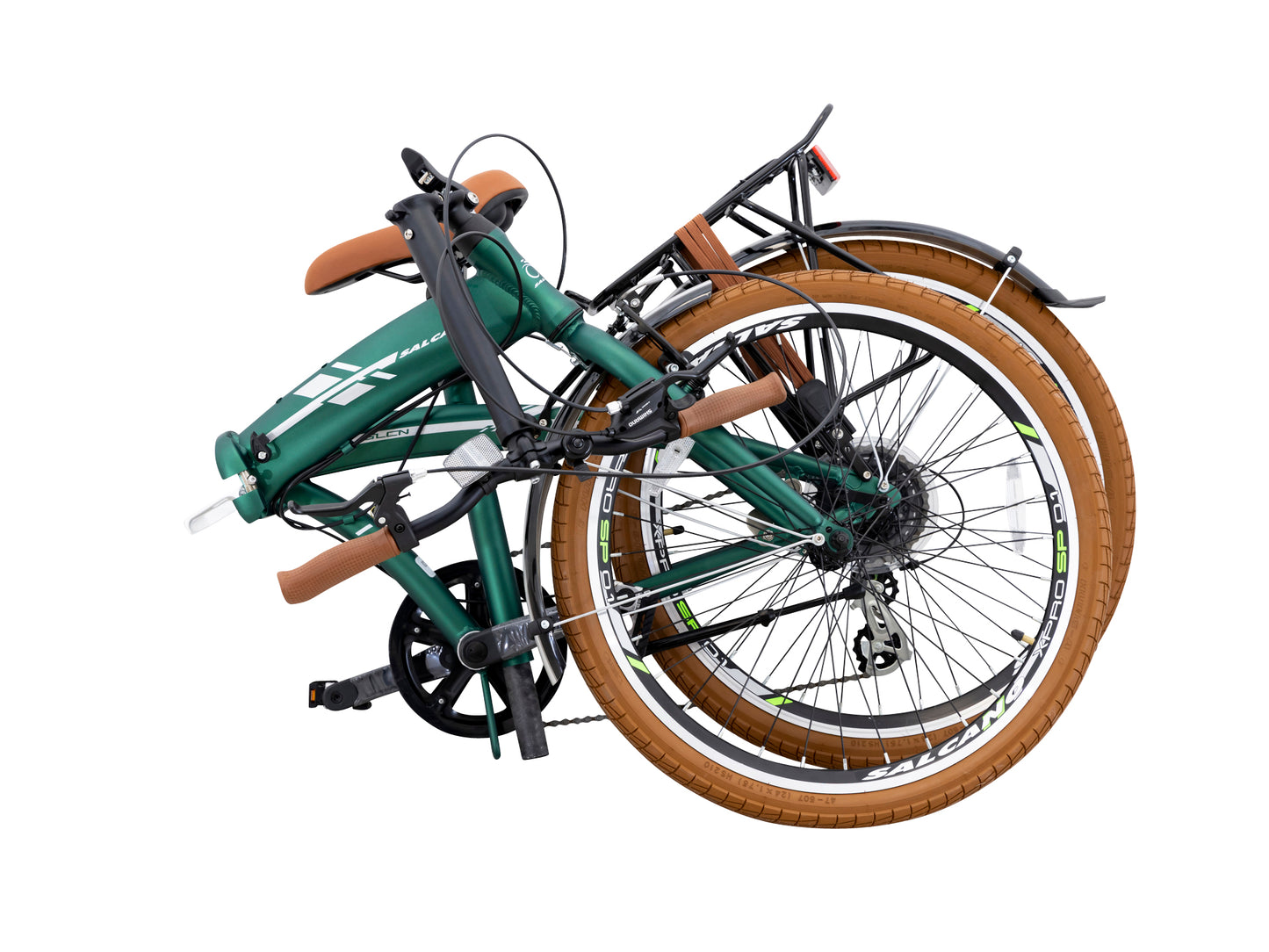 Faltrad Klapprad 24" Zoll Fahrrad Cityrad Alloy Shimano 8 Gang Foldrider