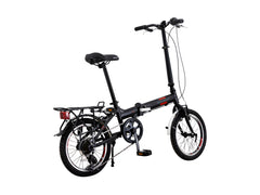 16" Aluminium Faltrad Klapp Fahrrad 16 Zoll Klapprad Foldrider Shimano 6 Gang 221