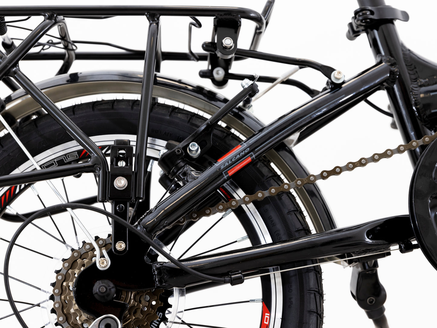 16" Aluminium Faltrad Klapp Fahrrad 16 Zoll Klapprad Foldrider Shimano 6 Gang 221