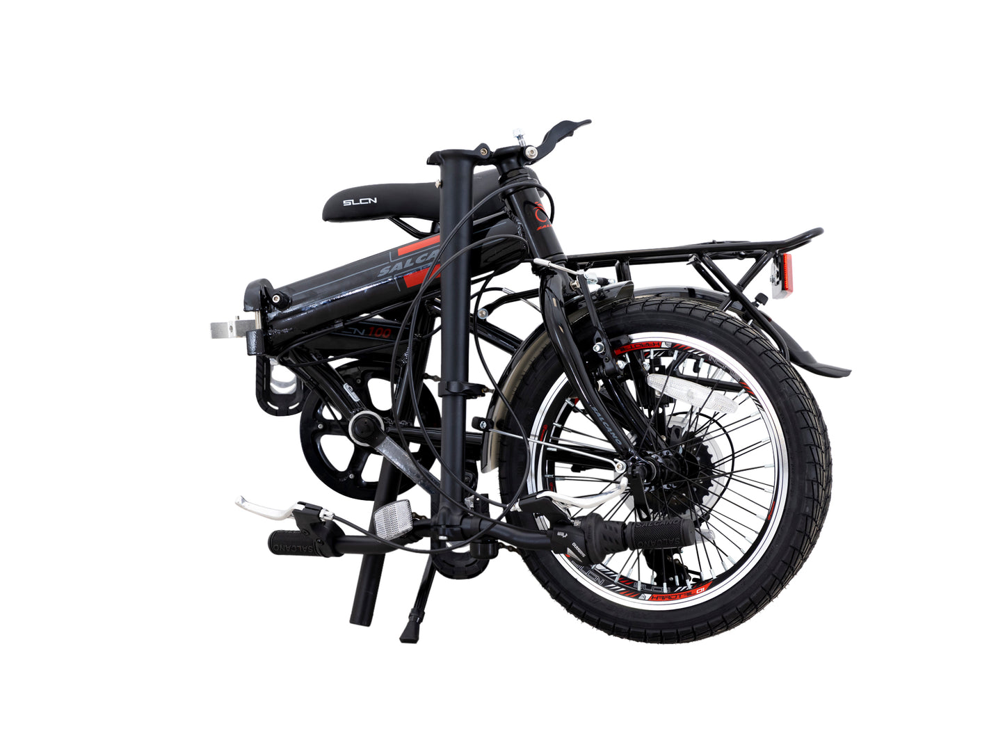 16" Aluminium Faltrad Klapp Fahrrad 16 Zoll Klapprad Shimano 6Gang