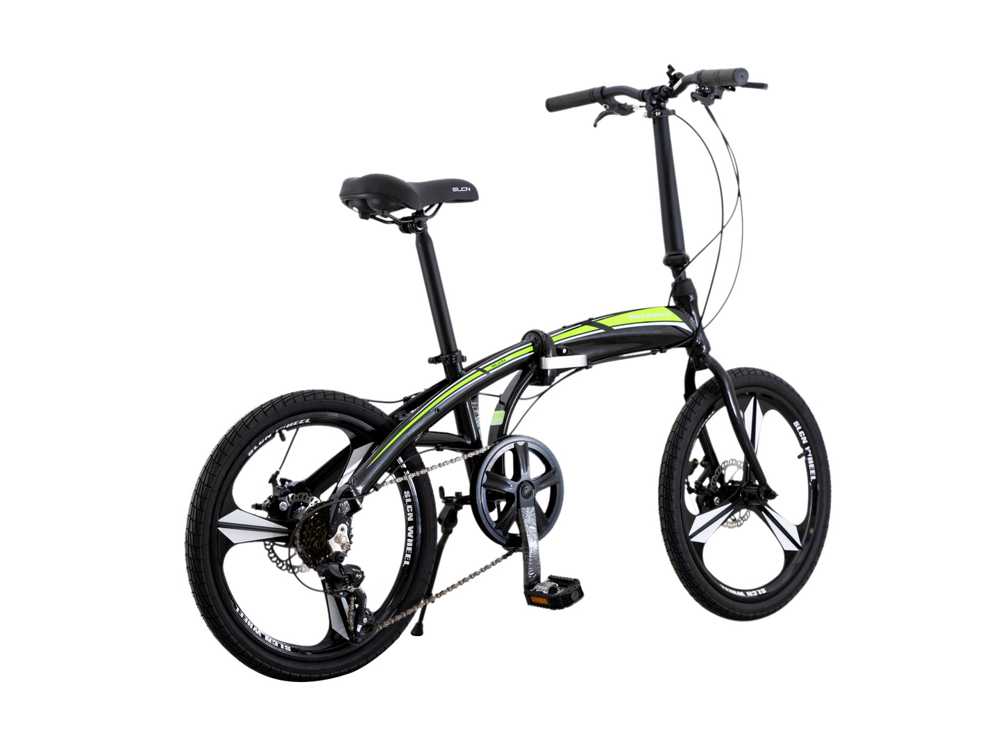 Faltrad Klapprad 20" Zoll Fahrrad MTB Alu Shimano 6Gang Scheibenbremse